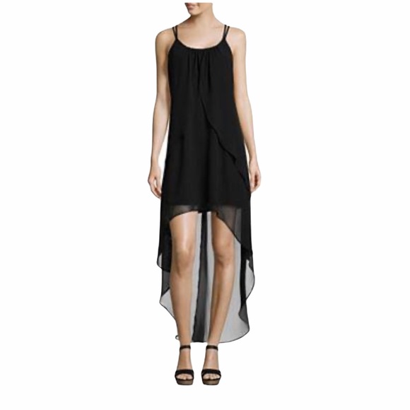 Bisou Bisou Dresses & Skirts - Bisou Bisou Black High Low Dress Size 8